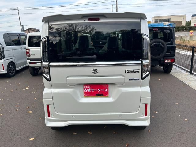 スペーシアカスタム ハイブリッドＸＳ　届出済未使用　両側電動スライドドア　アルミホイール　シートヒーター　ハンドルヒーター　アイドリングストップ　横滑り防止装置　クルーズコントロール　オートエアコン　オートライト　プッシュスタート（11枚目）