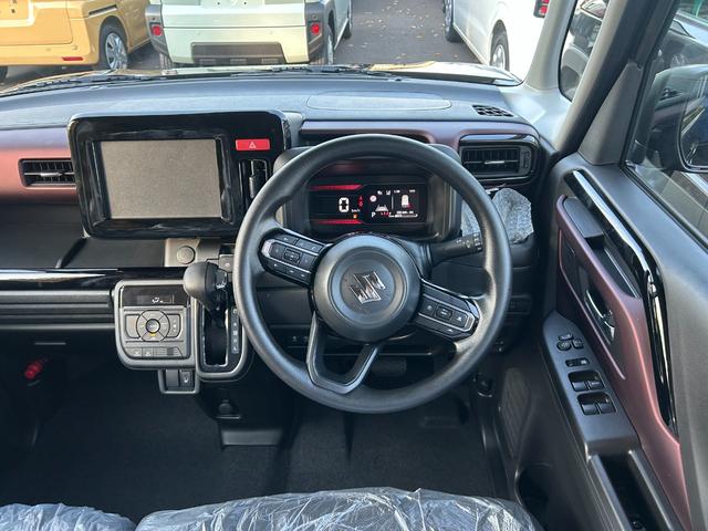 スペーシアカスタム ハイブリッドGS 届出済未使用車 衝突被害軽減ブレーキ アイドリングストップ 横滑り防止装置 クルーズコントロール シートヒーター 片側電動スライドドア オートエアコン オートライト プッシュスタート スマートキー(35枚目)