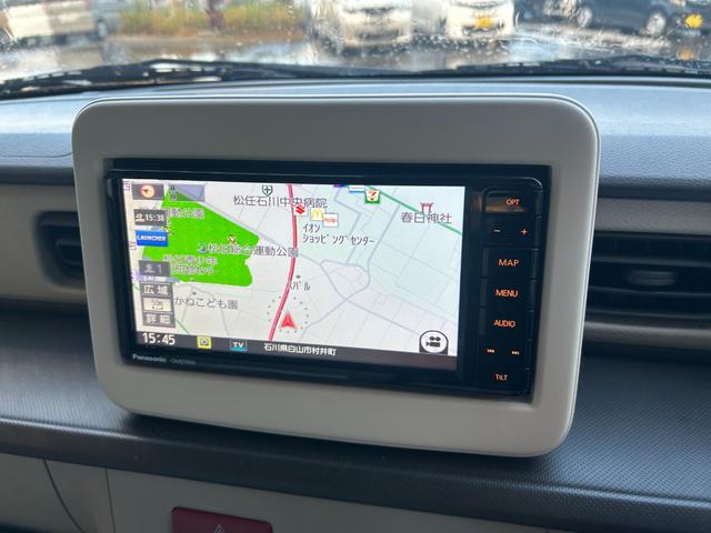 アルトラパン Ｌ　全方位ナビ　ＥＴＣ　シートヒーター　衝突被害軽減ブレーキ　アイドリングストップ　レーンアシスト　横滑り防止装置　クリアランスソナー　オートエアコン　オートライト　プッシュスタート　スマートキー（37枚目）