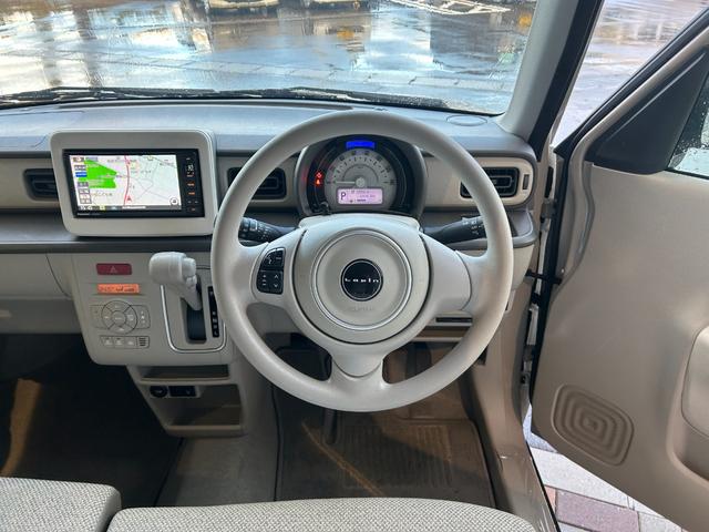 アルトラパン Ｌ　全方位ナビ　ＥＴＣ　シートヒーター　衝突被害軽減ブレーキ　アイドリングストップ　レーンアシスト　横滑り防止装置　クリアランスソナー　オートエアコン　オートライト　プッシュスタート　スマートキー（54枚目）