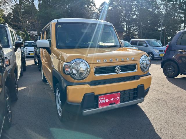 ハスラー ハイブリッドG ナビ付き フルセグTV ドラレコ付き デュアルカメラブレーキサポート スマートキー オートエアコン シートヒーター プッシュスタート アイドリングストップ 衝突被害軽減ブレーキ クリアランスソナー(3枚目)