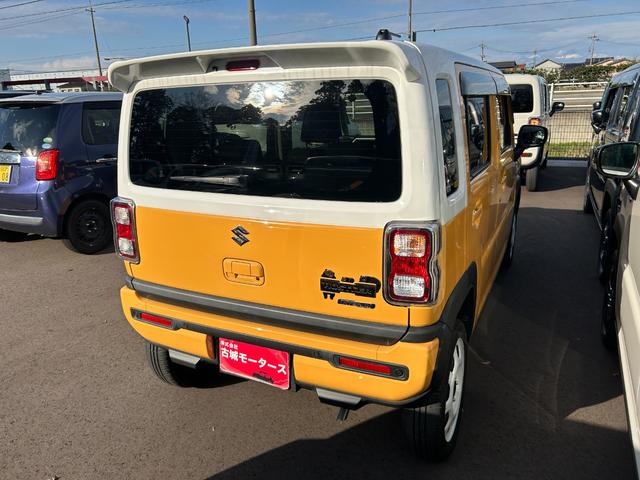 ハスラー ハイブリッドG ナビ付き フルセグTV ドラレコ付き デュアルカメラブレーキサポート スマートキー オートエアコン シートヒーター プッシュスタート アイドリングストップ 衝突被害軽減ブレーキ クリアランスソナー(4枚目)