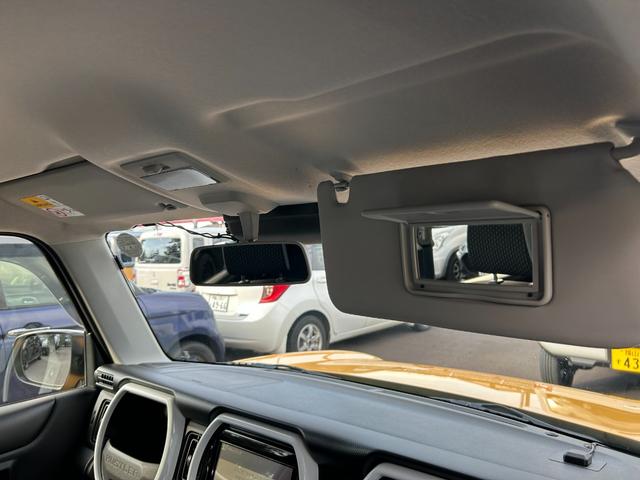 ハスラー ハイブリッドG ナビ付き フルセグTV ドラレコ付き デュアルカメラブレーキサポート スマートキー オートエアコン シートヒーター プッシュスタート アイドリングストップ 衝突被害軽減ブレーキ クリアランスソナー(27枚目)