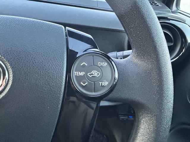 アクア 　禁煙車　オートエアコン　ナビ　Ｂｌｕｅｔｏｏｔｈ　バックモニター　横滑り防止装置　アルミホイール　プッシュスタート　電動格納ミラー　ＥＴＣ　衝突被害軽減ブレーキ　レーンアシスト（22枚目）
