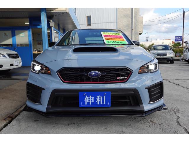 WRX STI S208NBRチャレンジパックカーボンリヤウイング グー鑑定付き 内外装5点満点 ドライカーボンルーフ/リヤウイング 専用高出力バランスドエンジン 専用ECU クイックステアリングギアボックス インタークーラーウォータースプレイ 前後ブレンボキャリパー(5枚目)