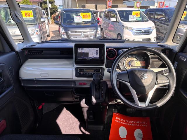 スペーシア ハイブリッドX 両側スライドドア クリアランスソナー 衝突被害軽減システム スマートキー アイドリングストップ CVT 盗難防止システム ABS ESC 衝突安全ボディ エアコン パワーステアリング パワーウィンドウ(2枚目)