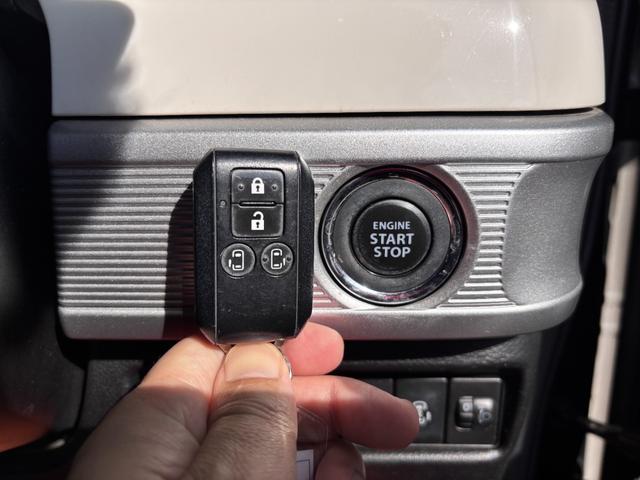 スペーシア ハイブリッドX 両側スライドドア クリアランスソナー 衝突被害軽減システム スマートキー アイドリングストップ CVT 盗難防止システム ABS ESC 衝突安全ボディ エアコン パワーステアリング パワーウィンドウ(8枚目)