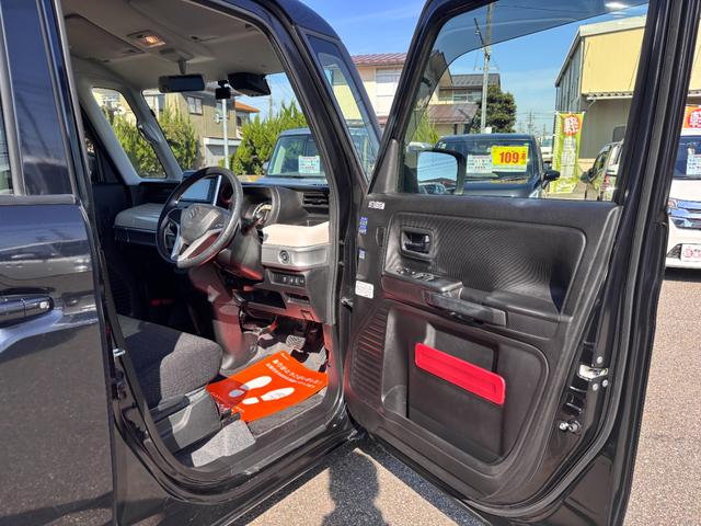 スペーシア ハイブリッドX 両側スライドドア クリアランスソナー 衝突被害軽減システム スマートキー アイドリングストップ CVT 盗難防止システム ABS ESC 衝突安全ボディ エアコン パワーステアリング パワーウィンドウ(31枚目)