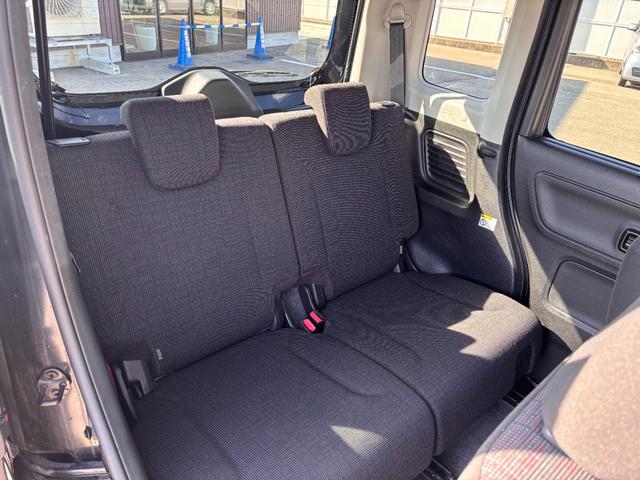 スペーシア ハイブリッドX 両側スライドドア クリアランスソナー 衝突被害軽減システム スマートキー アイドリングストップ CVT 盗難防止システム ABS ESC 衝突安全ボディ エアコン パワーステアリング パワーウィンドウ(35枚目)