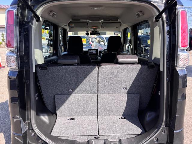 スペーシア ハイブリッドX 両側スライドドア クリアランスソナー 衝突被害軽減システム スマートキー アイドリングストップ CVT 盗難防止システム ABS ESC 衝突安全ボディ エアコン パワーステアリング パワーウィンドウ(37枚目)