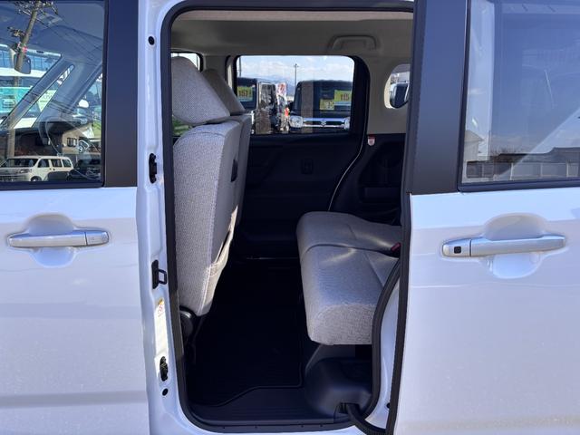 ムーヴ X 両側スライドドア クリアランスソナー 衝突被害軽減システム LEDヘッドランプ スマートキー アイドリングストップ CVT 盗難防止システム ABS ESC 衝突安全ボディ エアコン(40枚目)