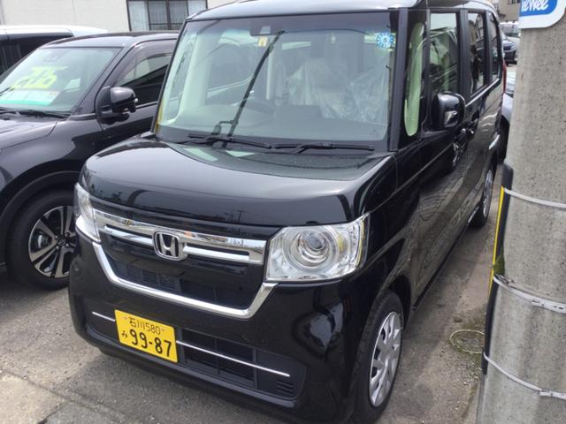 L 届け出済未使用車 ホンダセンシング 衝突軽減ブレーキ付き LEDヘッドライト プッシュスタート オートエアコン 左側自動スライドドア 電子制御式サイドブレーキ オート機能付電動格納ドアミラー(5枚目)