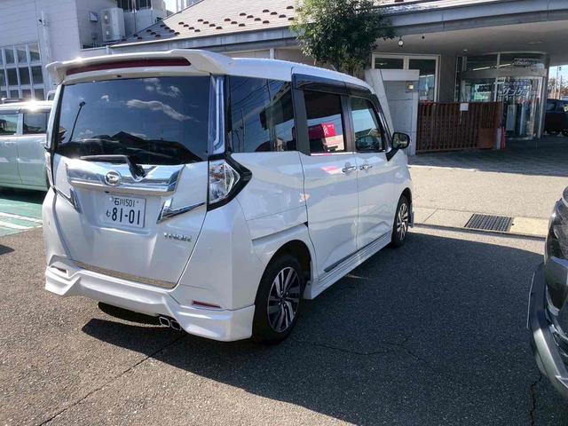 トール カスタムＧ　４ＷＤ　ドライブレコーダー　バックカメラ　ナビ　ＴＶ　両側電動スライドドア　クリアランスソナー　オートクルーズコントロール　衝突被害軽減システム　アルミホイール　オートライト　ＬＥＤヘッドランプ（15枚目）