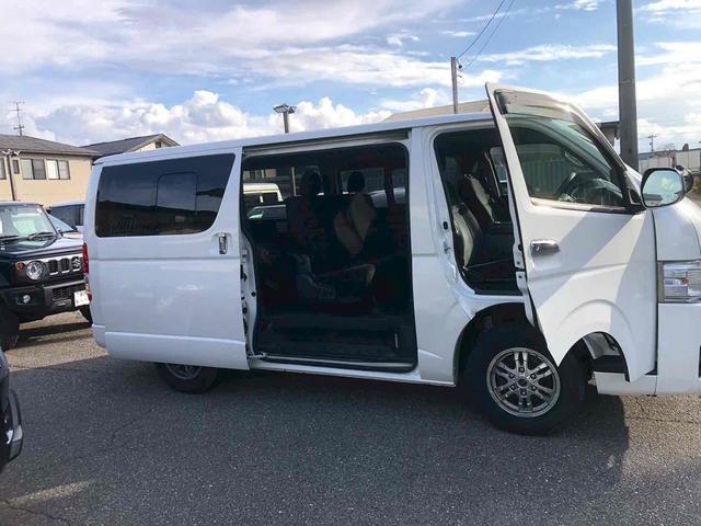 ハイエースバン ロングスーパーＧＬ　ドライブレコーダー　バックカメラ　ナビ　ＴＶ　レーンアシスト　衝突被害軽減システム　両側スライドドア　オートマチックハイビーム　オートライト　電動格納ミラー　ＡＴ　アルミホイール　ＣＤ（25枚目）