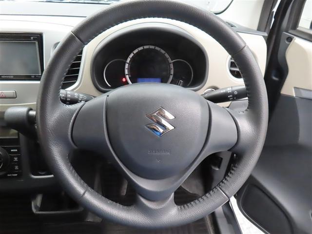 ワゴンR FXリミテッド ワンセグ メモリーナビ DVD再生 記録簿 アイドリングストップ(13枚目)