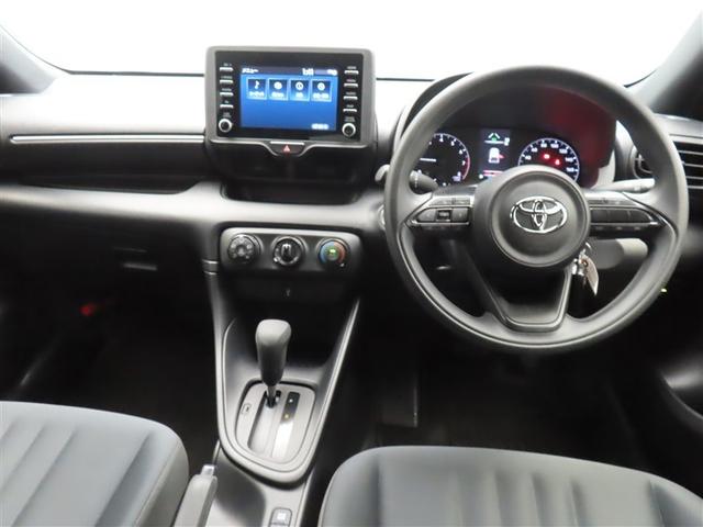 ヤリス X ミュージックプレイヤー接続可 バックカメラ 衝突被害軽減システム ETC ワンオーナー 記録簿(8枚目)