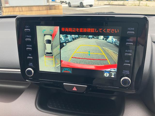 ヤリス Ｇ　４ＷＤ　ＥＴＣ　全周囲カメラ　ナビ　クリアランスソナー　オートクルーズコントロール　レーンアシスト　衝突被害軽減システム　アルミホイール　オートマチックハイビーム　オートライト　スマートキー（6枚目）