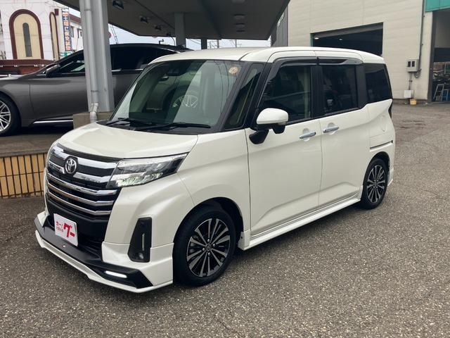 ルーミー カスタムG-T ワンオーナー ドライブレコーダー 全周囲カメラ ナビ TV 両側電動スライドドア エアロ クリアランスソナー オートクルーズコントロール 衝突被害軽減システム アルミホイール オートライト(14枚目)