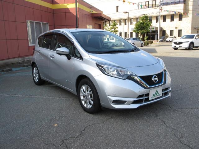 ノート e-パワー X Vセレクション インテリジェントキー LEDヘッド ETC 衝突被害軽減 純正ナビ TV(フルセグ) アラウンドビューモニター DVD CD 純正アルミ デジタルインナーミラー ドラレコ(3枚目)