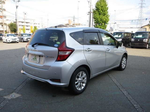 ノート e-パワー X Vセレクション インテリジェントキー LEDヘッド ETC 衝突被害軽減 純正ナビ TV(フルセグ) アラウンドビューモニター DVD CD 純正アルミ デジタルインナーミラー ドラレコ(7枚目)