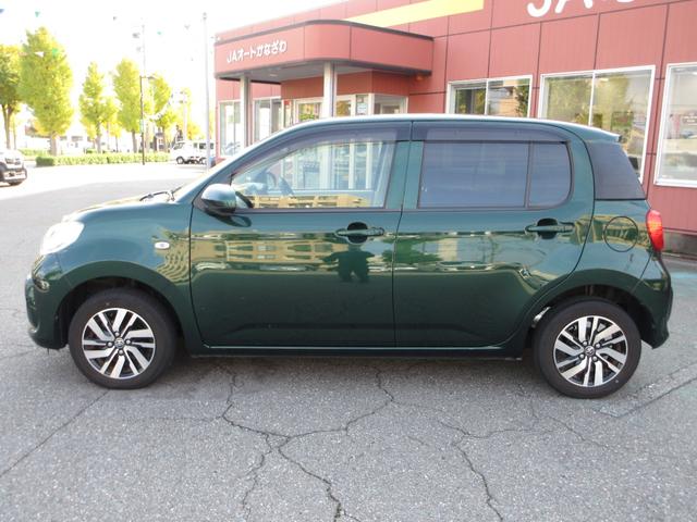 パッソ X Gパッケージ オートAC プッシュスタート キーフリーシステム LEDヘッドライト ETC 衝突被害軽減システム ナビ TV(フルセグ) バックカメラ 純正アルミホイール CVT(5枚目)