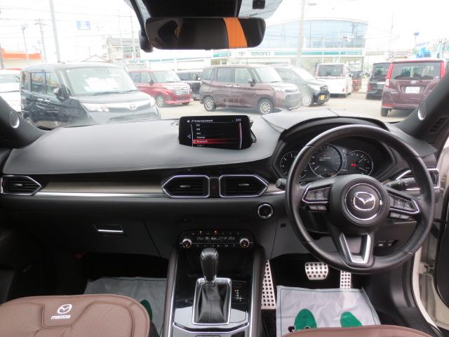 ＣＸ－５ ＸＤ　エクスクルーシブモード　４ＷＤ　プッシュスタート　ＥＴＣ　衝突被害軽減システム　純正ナビ　ＴＶ（フルセグ）　全方位モニタ－　ＤＶＤ　ＣＤ　純正アルミホイール　ドライブレコーダー　パワーバックドア　パワーシート（10枚目）