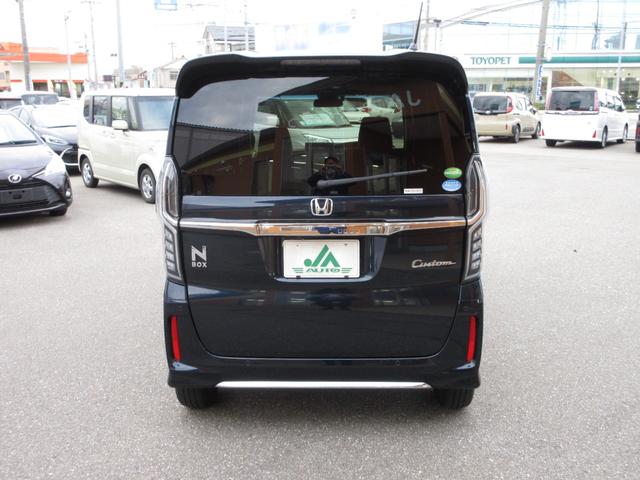N-BOXカスタム L スマートキー LEDヘッドライト ETC 衝突被害軽減システム TV ディスプレイオーディオ バックカメラ DVD CD 純正AW 左側パワースライドドア シートヒーター CVT(3枚目)