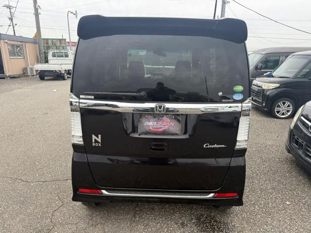 Ｎ－ＢＯＸカスタム Ｇ・Ａパッケージ　バックカメラ　両側スライド・片側電動　衝突被害軽減システム　ＨＩＤ　スマートキー　アイドリングストップ　ベンチシート　ＣＶＴ　盗難防止システム　ＡＢＳ　ＥＳＣ　アルミホイール　エアコン　車検２年付き（7枚目）