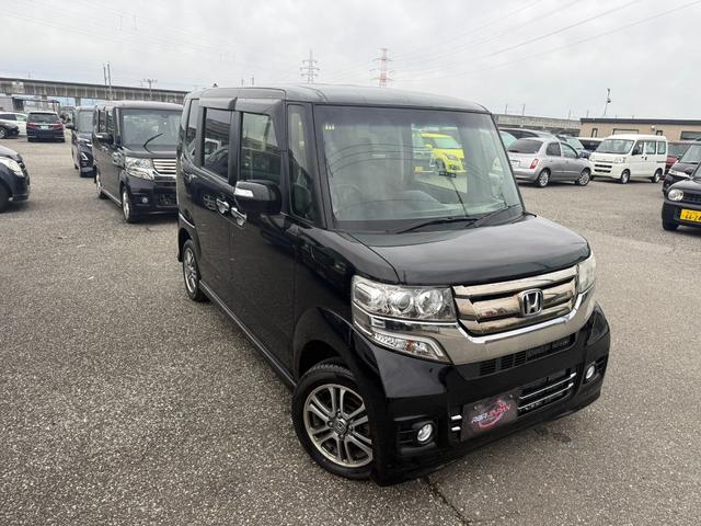 Ｎ－ＢＯＸカスタム Ｇ・Ｌパッケージ　４ＷＤ　ナビ　地デジ　Ｂｌｕｅｔｏｏｔｈオーディオ　ＣＤ／ＤＶＤ　バックカメラ　両側スライド　片側パワースライド　オートライト　オートＡ／Ｃ　ｅｃｏモード切替　ＥＴＣ　フルフラットシート　車検２年付き（2枚目）