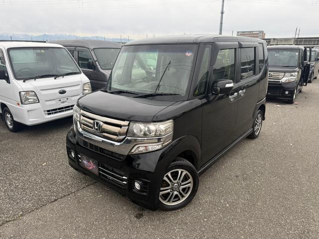 Ｎ－ＢＯＸカスタム Ｇ・Ｌパッケージ　４ＷＤ　ナビ　地デジ　Ｂｌｕｅｔｏｏｔｈオーディオ　ＣＤ／ＤＶＤ　バックカメラ　両側スライド　片側パワースライド　オートライト　オートＡ／Ｃ　ｅｃｏモード切替　ＥＴＣ　フルフラットシート　車検２年付き（4枚目）