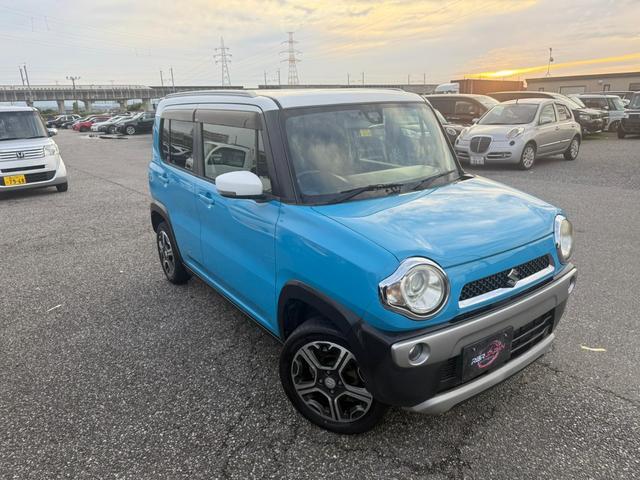 ハスラー X 4WD タイミングチェーン スマートキー プッシュスタート ベンチシート アイドリングストップ ナビ TV ETC HIDヘッドライト 純正アルミホイール 電動格納ミラー 車検2年付き(2枚目)