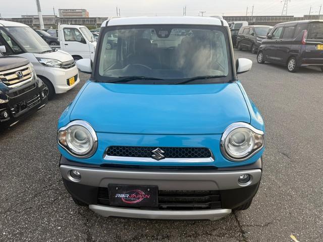 ハスラー X 4WD タイミングチェーン スマートキー プッシュスタート ベンチシート アイドリングストップ ナビ TV ETC HIDヘッドライト 純正アルミホイール 電動格納ミラー 車検2年付き(3枚目)