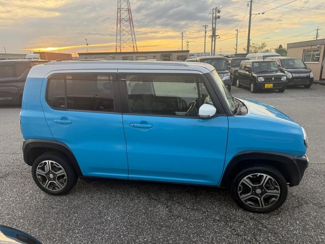 ハスラー X 4WD タイミングチェーン スマートキー プッシュスタート ベンチシート アイドリングストップ ナビ TV ETC HIDヘッドライト 純正アルミホイール 電動格納ミラー 車検2年付き(6枚目)