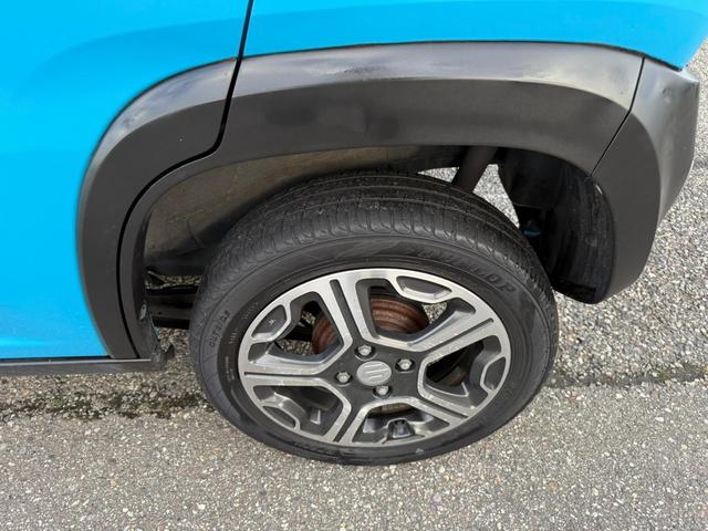 ハスラー X 4WD タイミングチェーン スマートキー プッシュスタート ベンチシート アイドリングストップ ナビ TV ETC HIDヘッドライト 純正アルミホイール 電動格納ミラー 車検2年付き(46枚目)