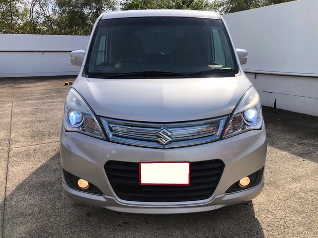 ソリオ Ｓ－ＤＪＥ　レーダーブレーキサポートＩＩ　ＳＤナビ地デジ　フルセグＴＶ　ＤＶＤビデオ　Ｂｌｕｅｔｏｏｔｈ　バックモニター　ＥＴＣ　両側パワースライドドア　スマートキー　プッシュスタート　純正エアロ　アルミ　ＨＩＤ（4枚目）