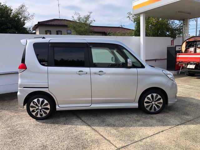 ソリオ Ｓ－ＤＪＥ　レーダーブレーキサポートＩＩ　ＳＤナビ地デジ　フルセグＴＶ　ＤＶＤビデオ　Ｂｌｕｅｔｏｏｔｈ　バックモニター　ＥＴＣ　両側パワースライドドア　スマートキー　プッシュスタート　純正エアロ　アルミ　ＨＩＤ（5枚目）