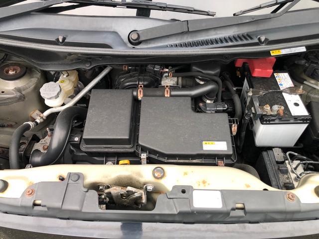 モコ X アイドリングストップ機能 オートエアコン スマートキー プッシュスタート 革巻ステアリング ベンチシート 純正アルミ ウインカードアミラー CD&USBオーディオ(25枚目)