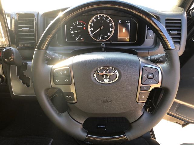 ハイエースバン スーパーＧＬ　ダークプライムＩＩ　４ＷＤ　アルパイン１１型ＢＩＧーＸナビ地デジＴＶ　パノラミックビューモニター　デジタルインナーミラー　両側パワースライド　スマートキー　　ＬＥＤライト　ＥＴＣ　前後ドラレコ　寒冷地仕様　純正アルミ（26枚目）