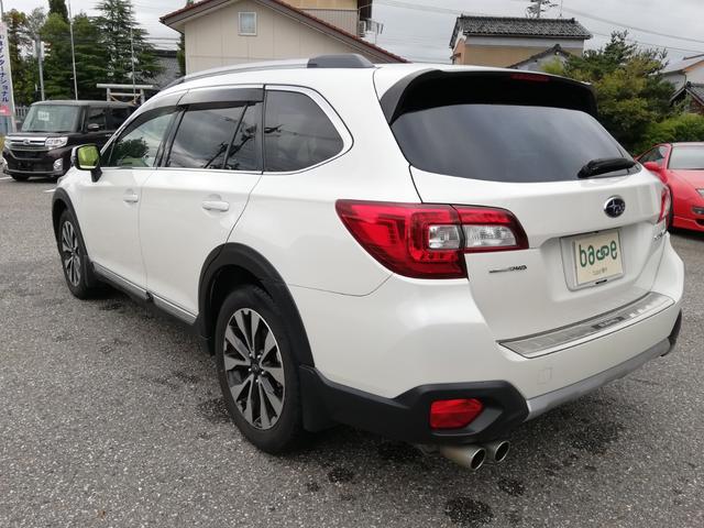 レガシィアウトバック リミテッド アイサイト 純正ナビ TV USB パワーバックドア 革シート シートヒーター 社外マフラー(4枚目)