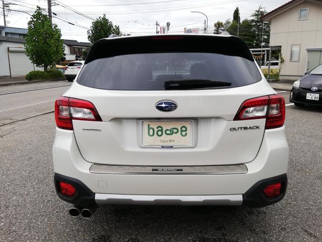 レガシィアウトバック リミテッド アイサイト 純正ナビ TV USB パワーバックドア 革シート シートヒーター 社外マフラー(5枚目)