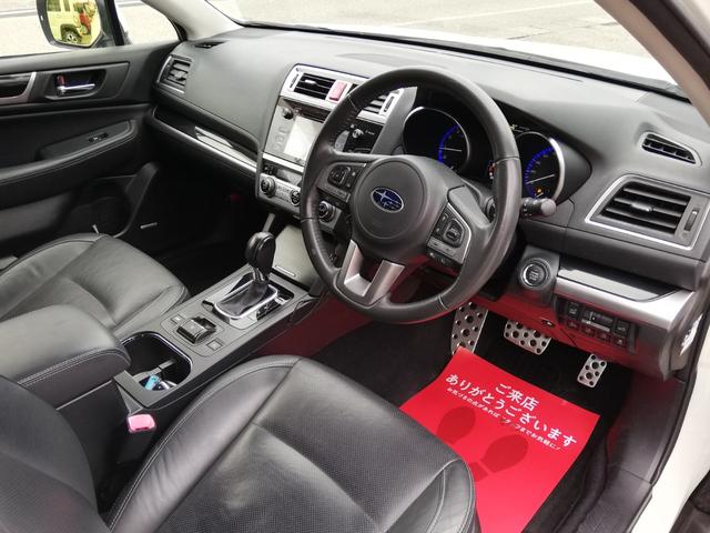 レガシィアウトバック リミテッド アイサイト 純正ナビ TV USB パワーバックドア 革シート シートヒーター 社外マフラー(9枚目)