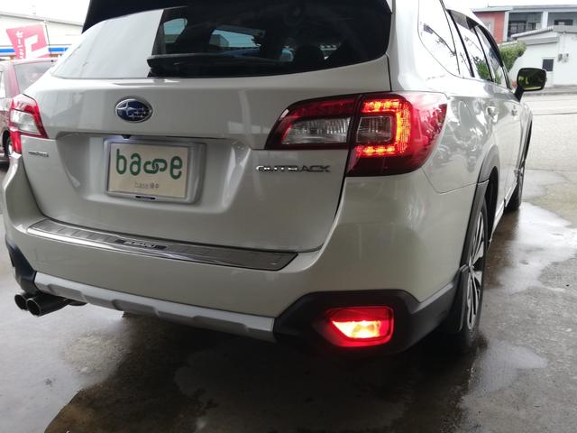 レガシィアウトバック リミテッド アイサイト 純正ナビ TV USB パワーバックドア 革シート シートヒーター 社外マフラー(31枚目)