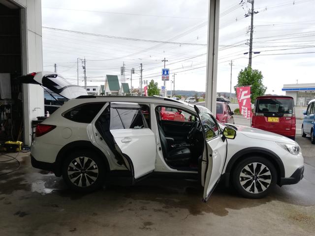 レガシィアウトバック リミテッド アイサイト 純正ナビ TV USB パワーバックドア 革シート シートヒーター 社外マフラー(51枚目)