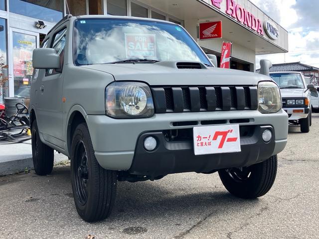 ジムニー ランドベンチャー キーレスエントリー 4WD ETC CD アルミホイール 革シート シートヒーター 運転席・助手席エアバック ABS 衝突安全ボディ エアコン パワーウインドウ(3枚目)