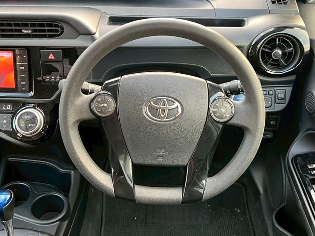 アクア Sスタイルブラック 社外SDナビ/バックカメラ/フルセグTV/社外アルミホイール/ETC/プリクラッシュセーフティ/車線逸脱防止装置/オートエアコン/スマートキープッシュスタート(25枚目)