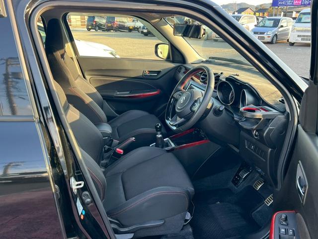 スイフトスポーツ ベースグレード ベースグレード(5名)社外ナビ/バックカメラ/フルセグTV/Bluetooth/クルーズコントロール/ETC/シートヒーター/オートエアコン/スマートキープッシュスタート/スペアキー(22枚目)