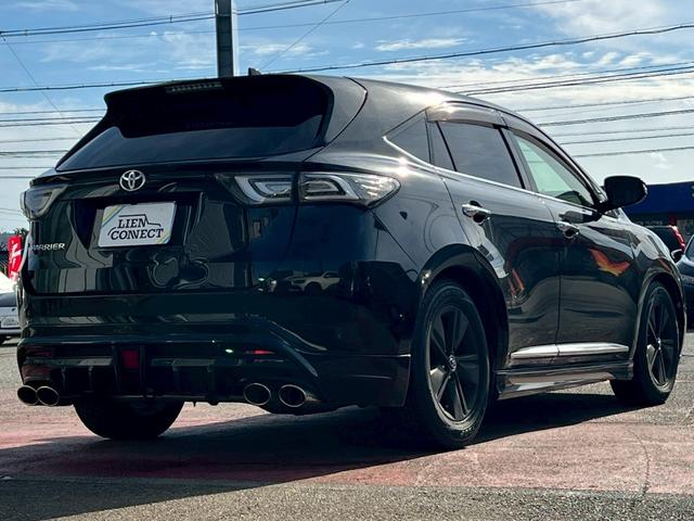 ハリアー エレガンス　社外ナビ／バックカメラ／フルセグＴＶ／エアロ／ＥＴＣ／オートライト／オートエアコン／スマートキープッシュスタート／パワーシート（3枚目）