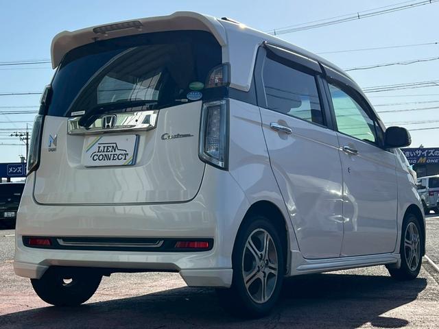 Ｎ－ＷＧＮカスタム Ｇ・ターボパッケージ　ナビ／フルセグＴＶ／オートエアコン／クルーズコントロール／ＥＴＣ／純正アルミホイール／スマートキープッシュスタート（3枚目）