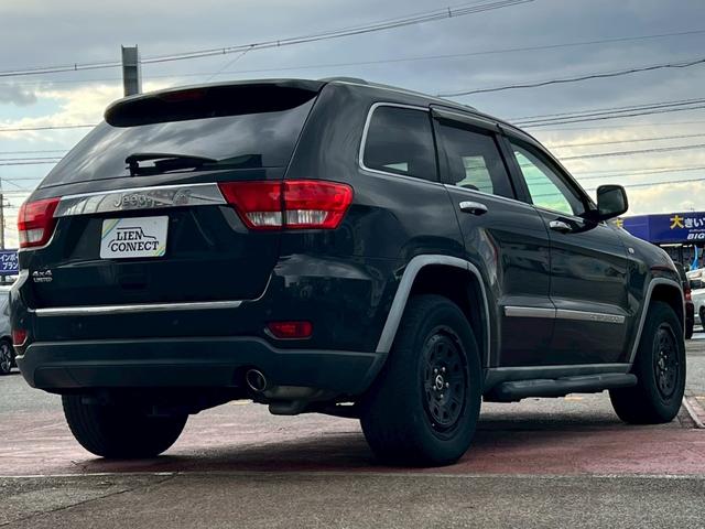 ジープ・グランドチェロキー リミテッド 純正アルミ履替/ナビ/フルセグTV/Bluetooth/クルーズコントロール/キーレスエントリー/シートヒーター/オートライト(3枚目)