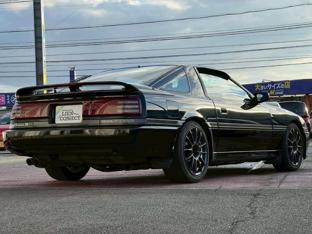 スープラ 2.5GTツインターボR 純正5速MT/純正ドアバイザー/社外アルミホイール/クスコ車高調/レカロシート/エアコン/パワーウィンドウ(3枚目)